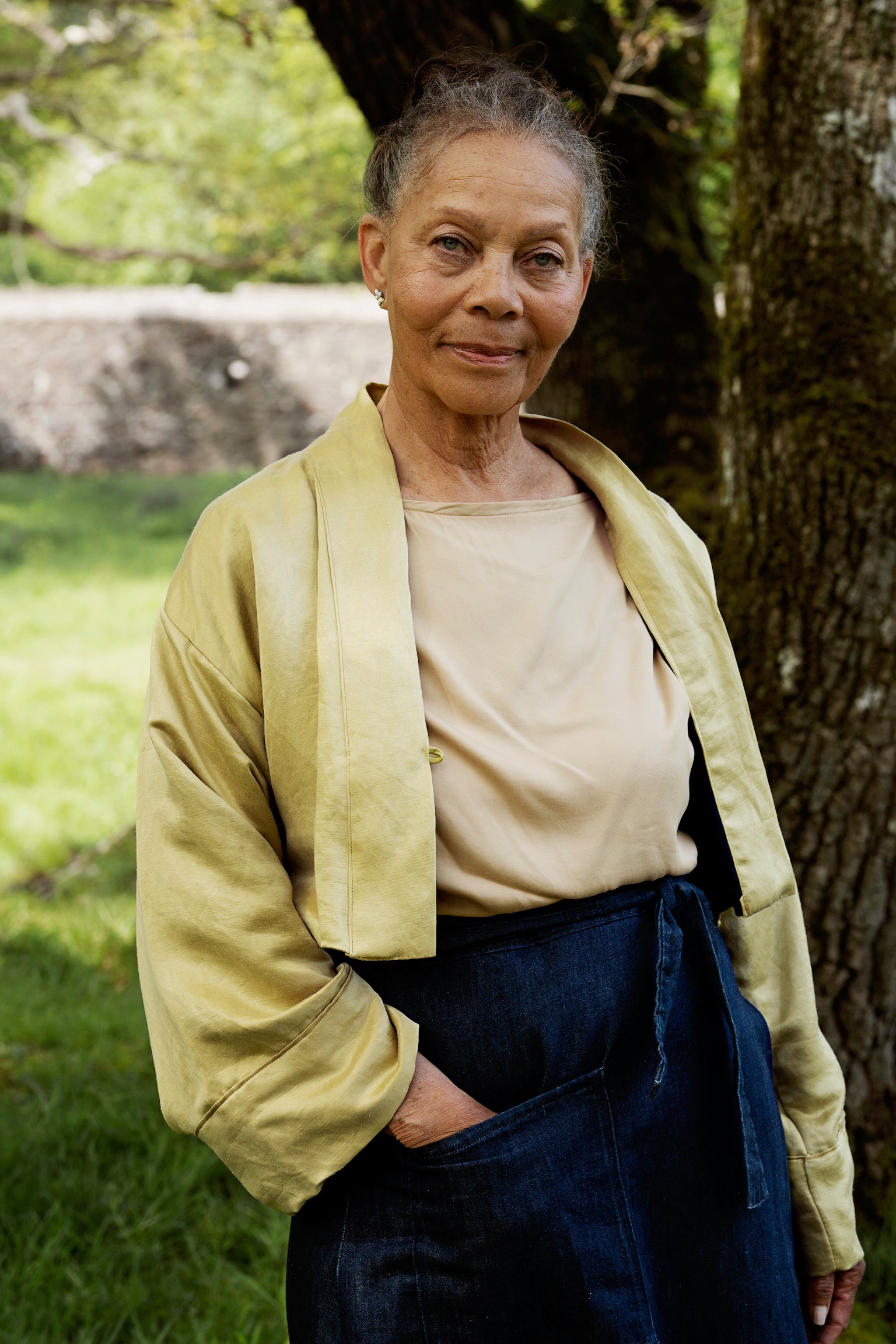 Satin Hemp/Silk Bolero