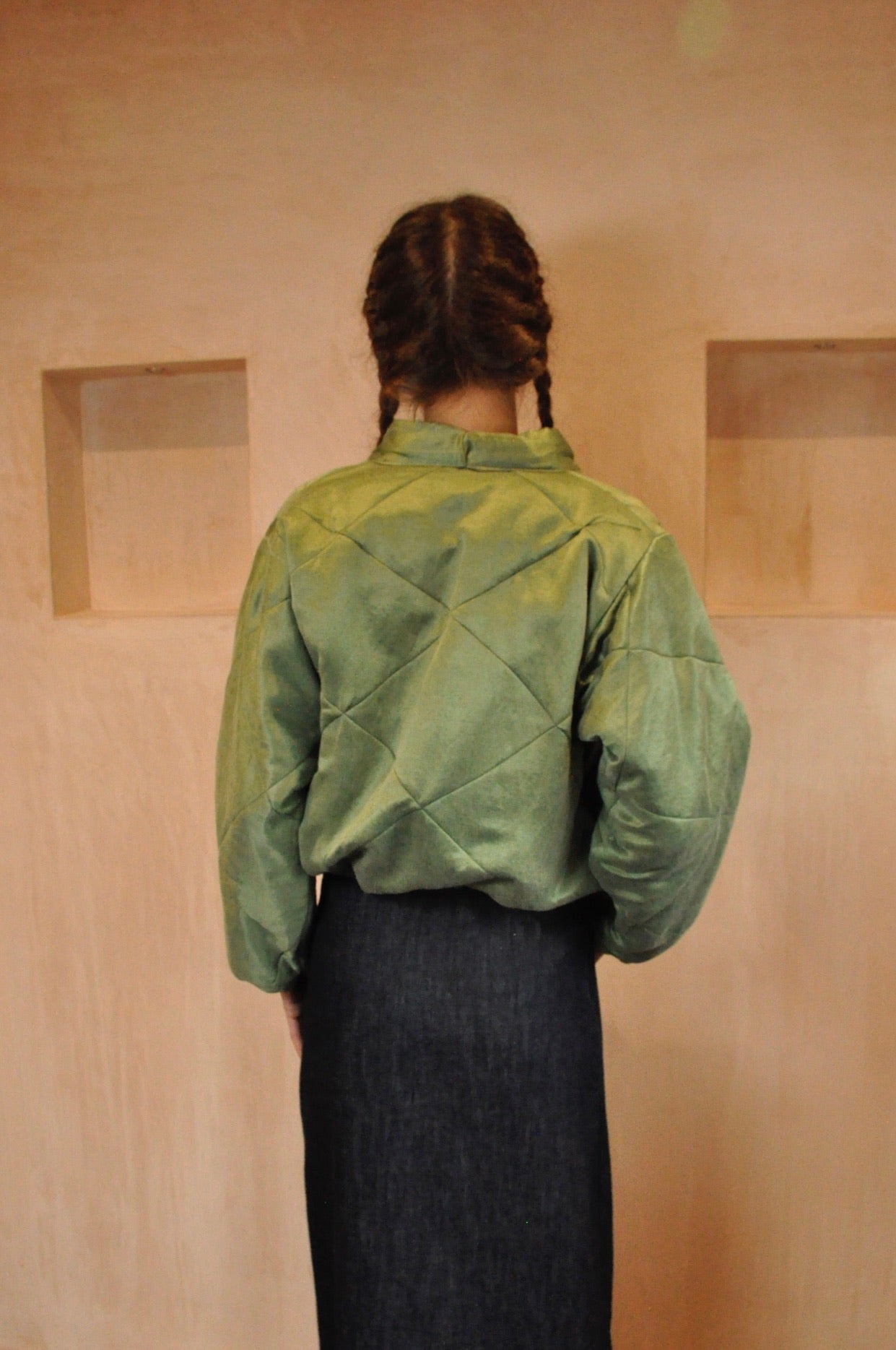 Dusk Quilted Bomber