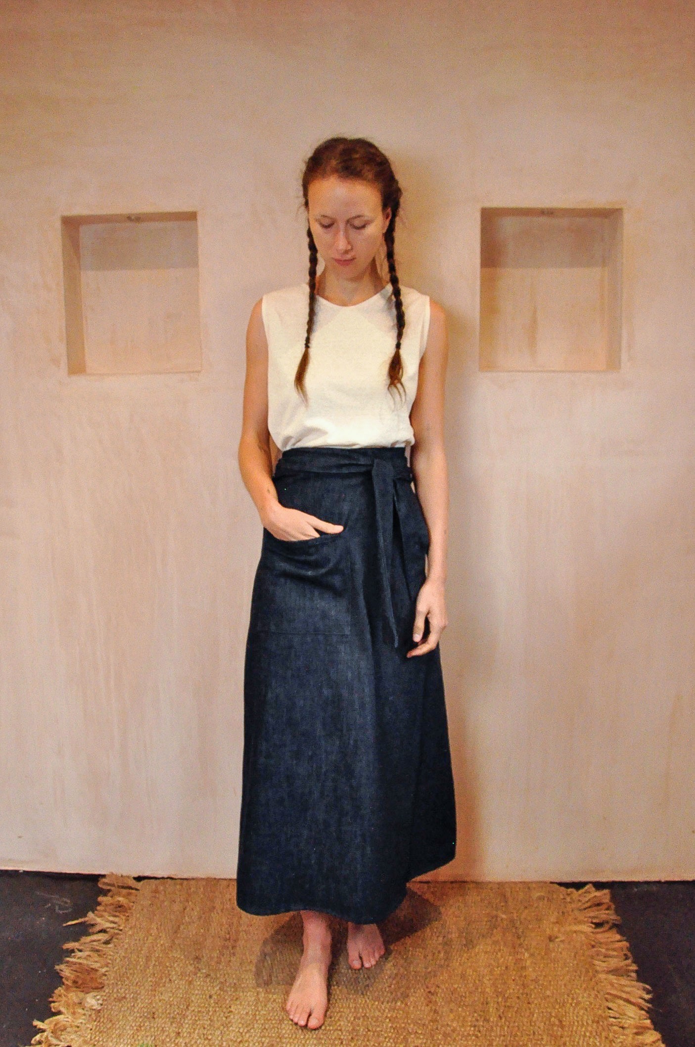 Square Hemp Vest for Women