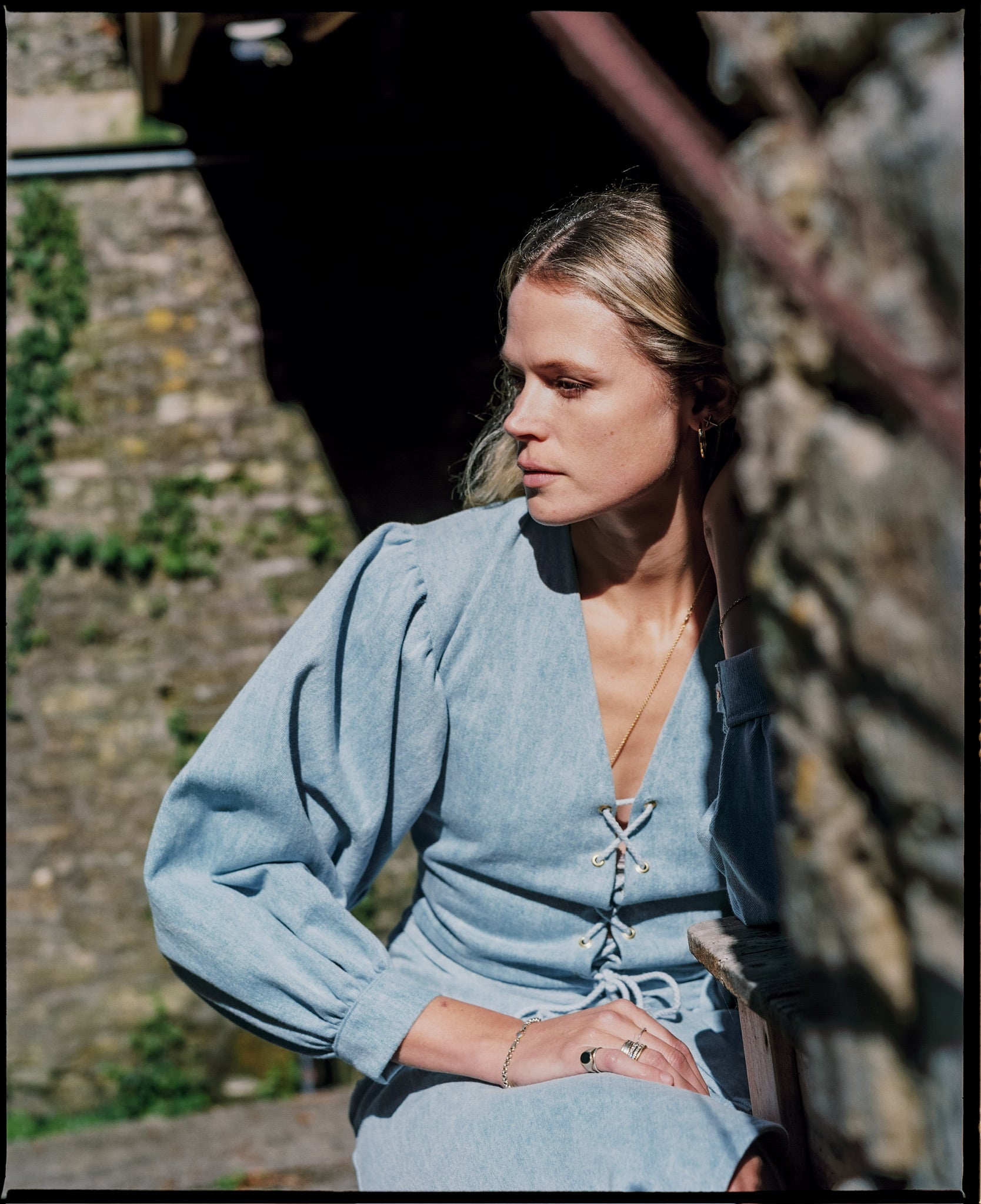 Wild West Shirt in Denim