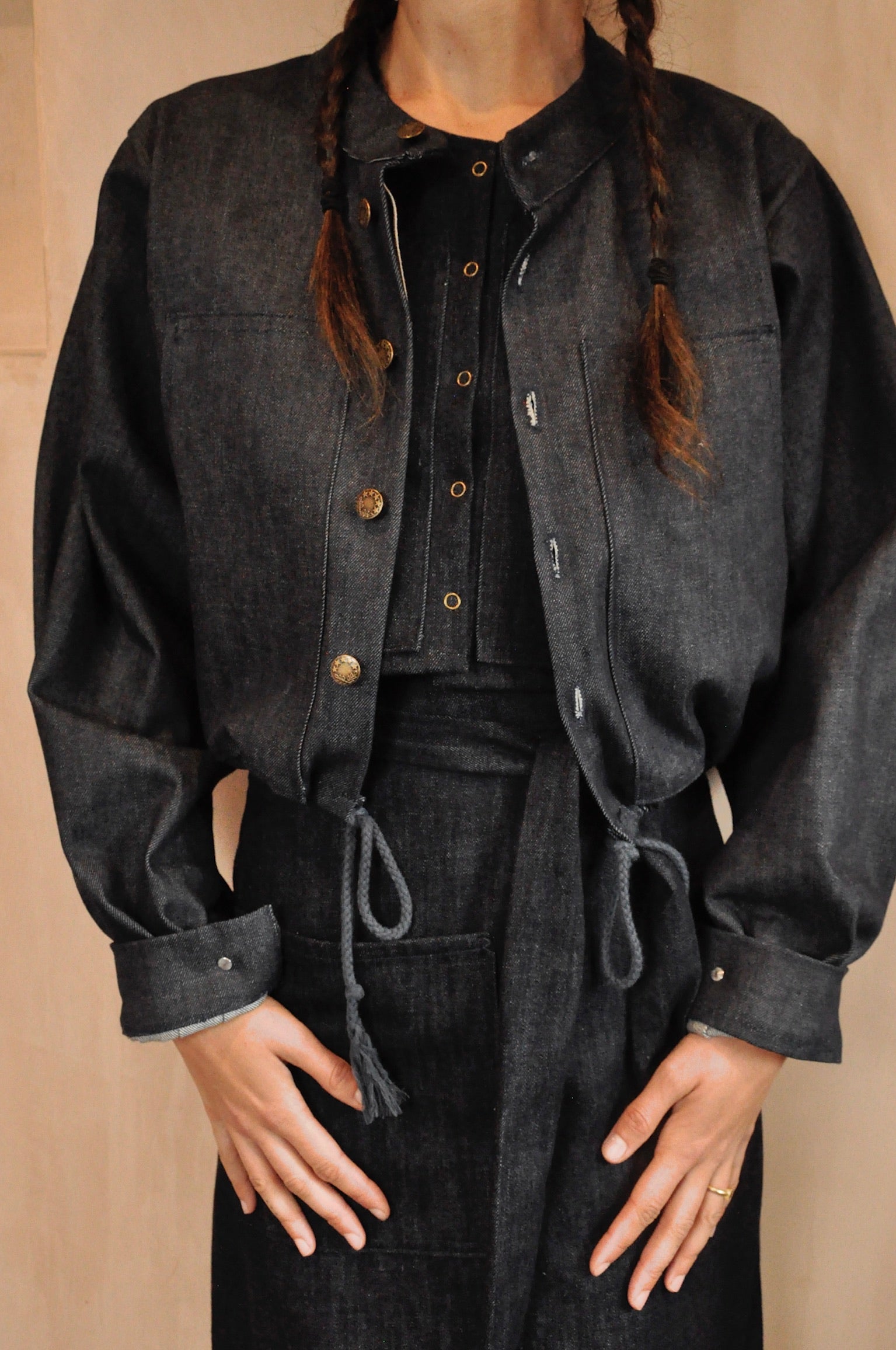 Stillwater Rebel Denim Bomber Jacket