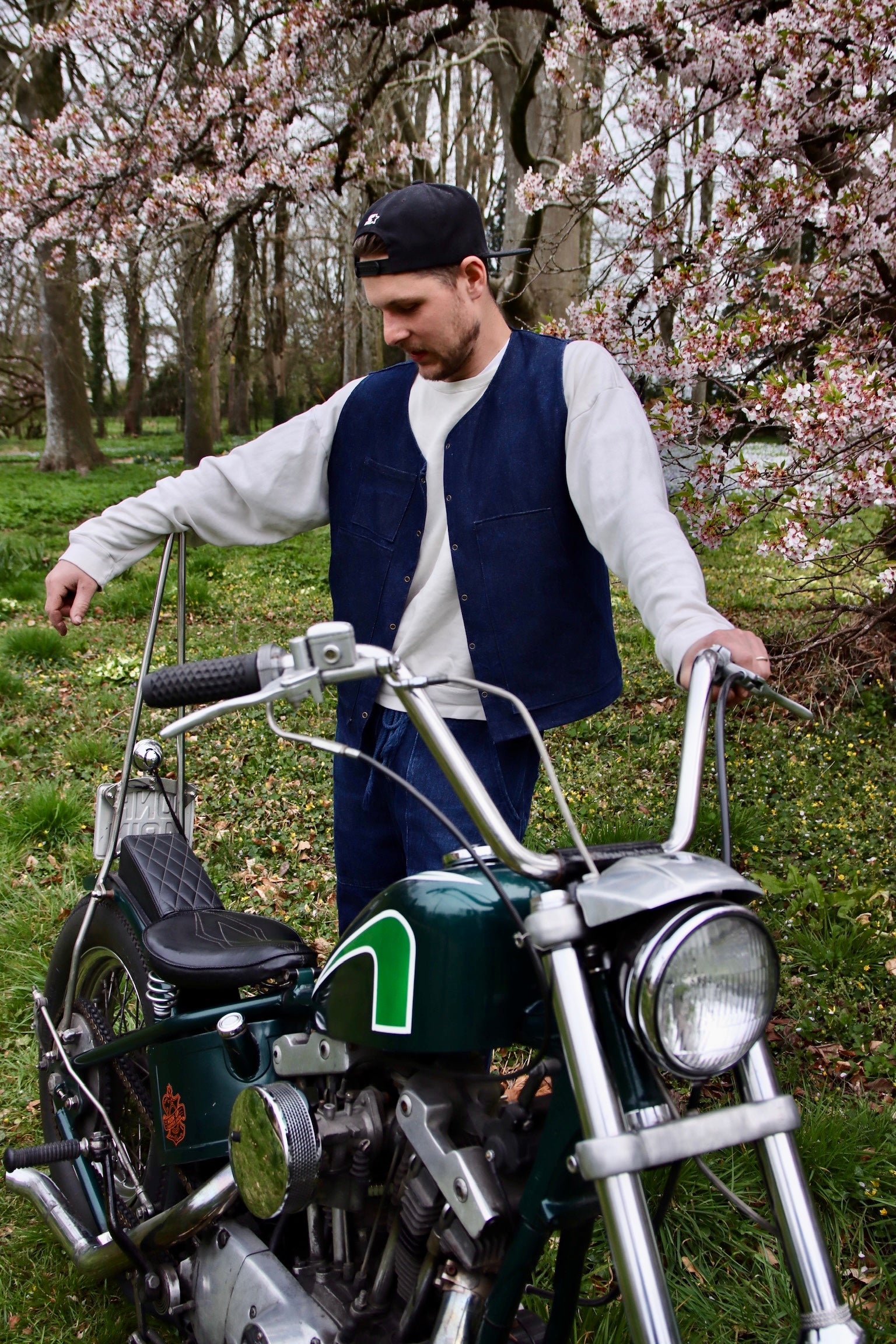 Denim Vest Men's