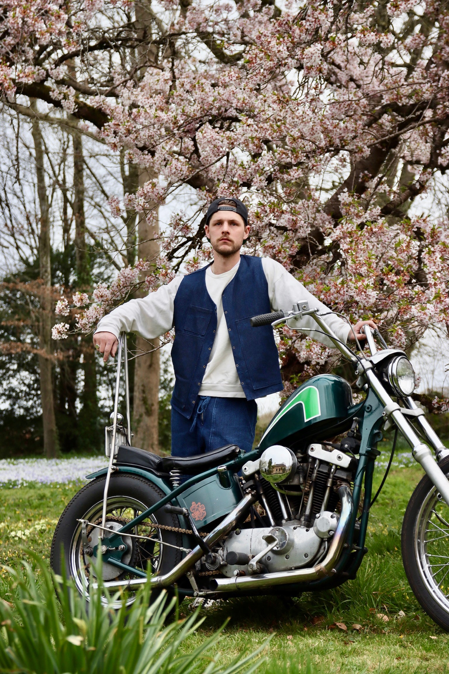 Denim Vest Men's