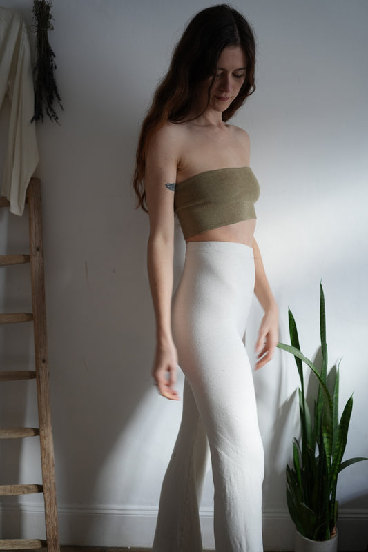 Organic Hemp Stretch Wide Leg Leggings Pre-order