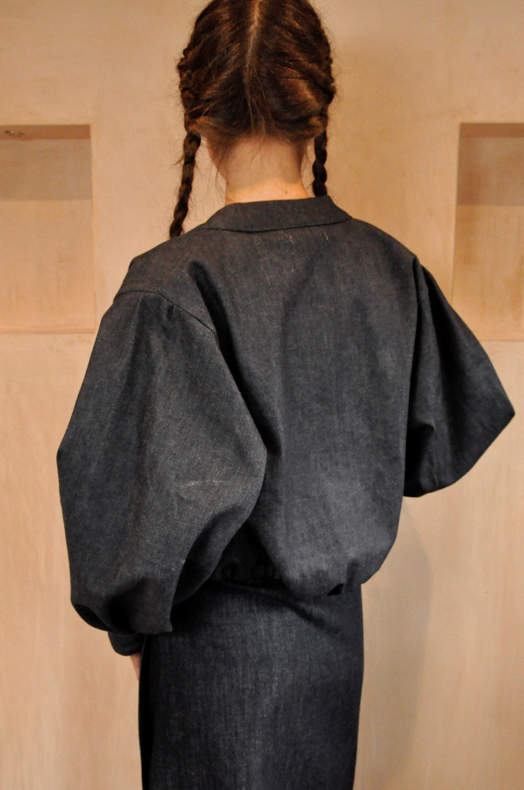 Stillwater Rebel Denim Bomber Jacket