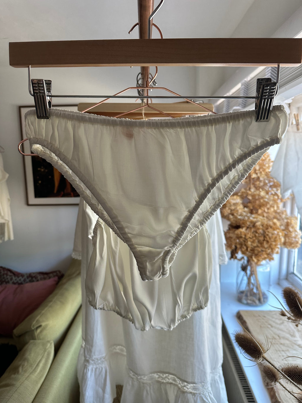 Brair bamboo silk knickers