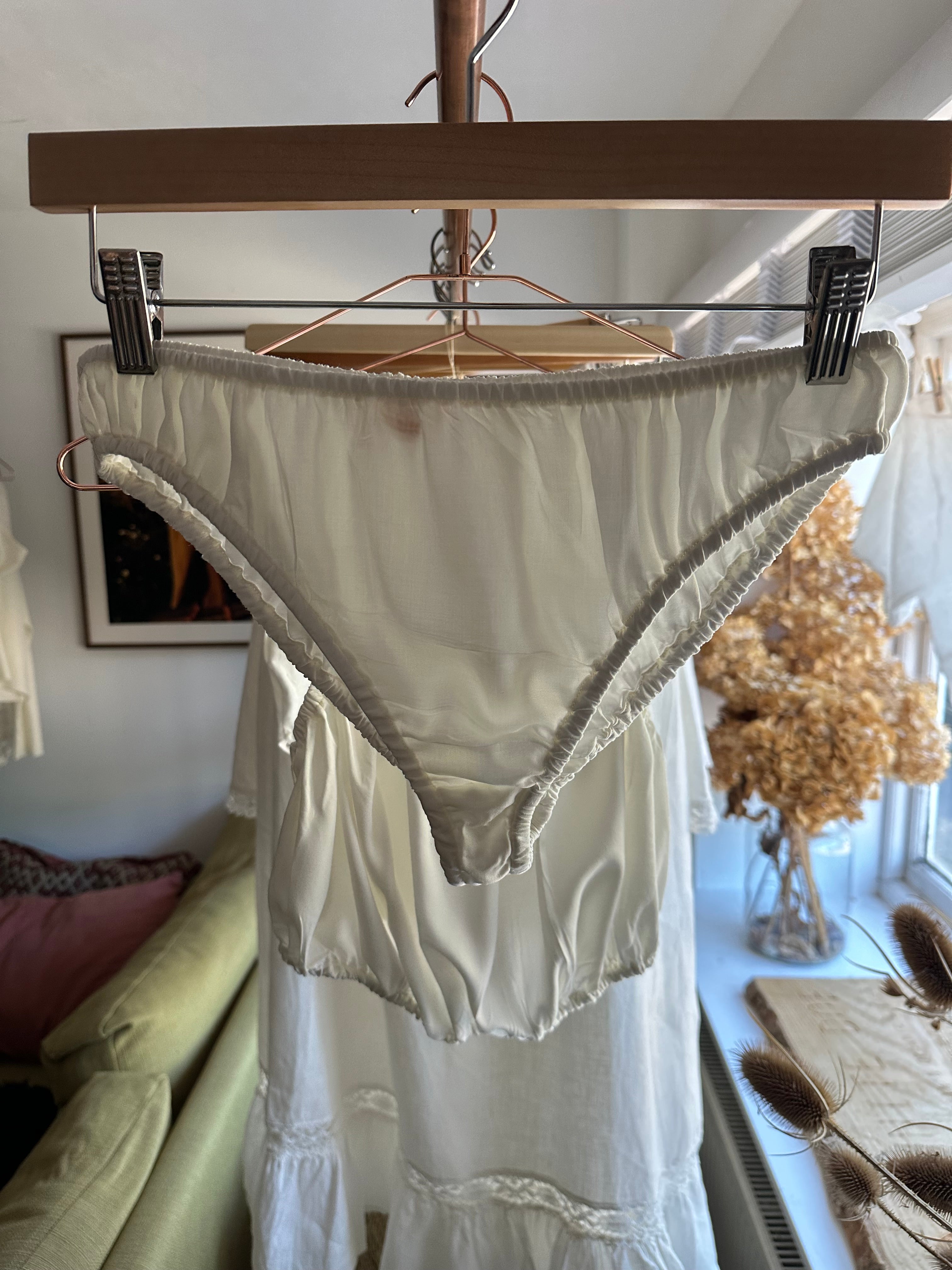 Brair bamboo silk knickers