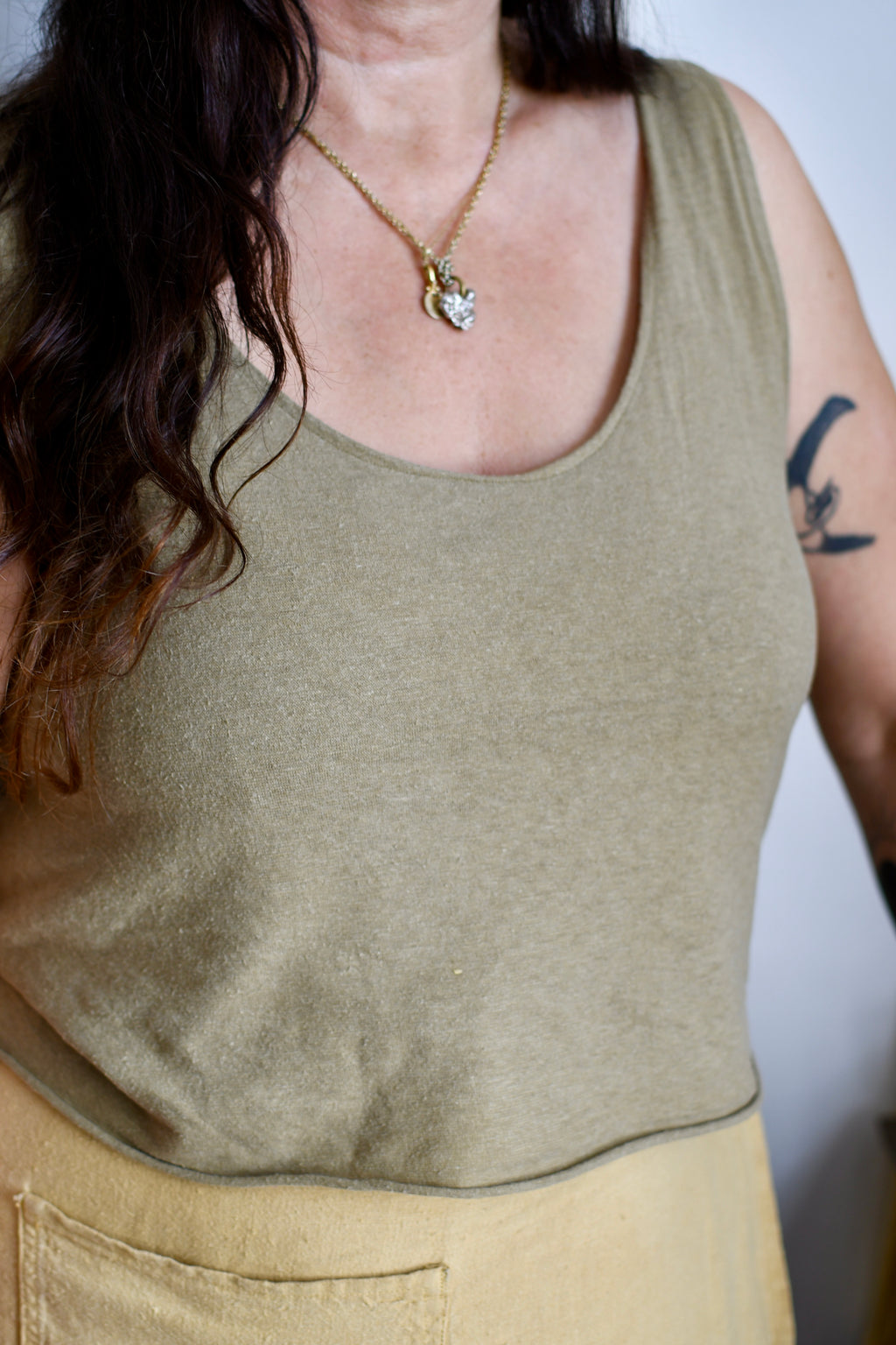 Organic Hemp Jersey Vest *Ready to Ship*