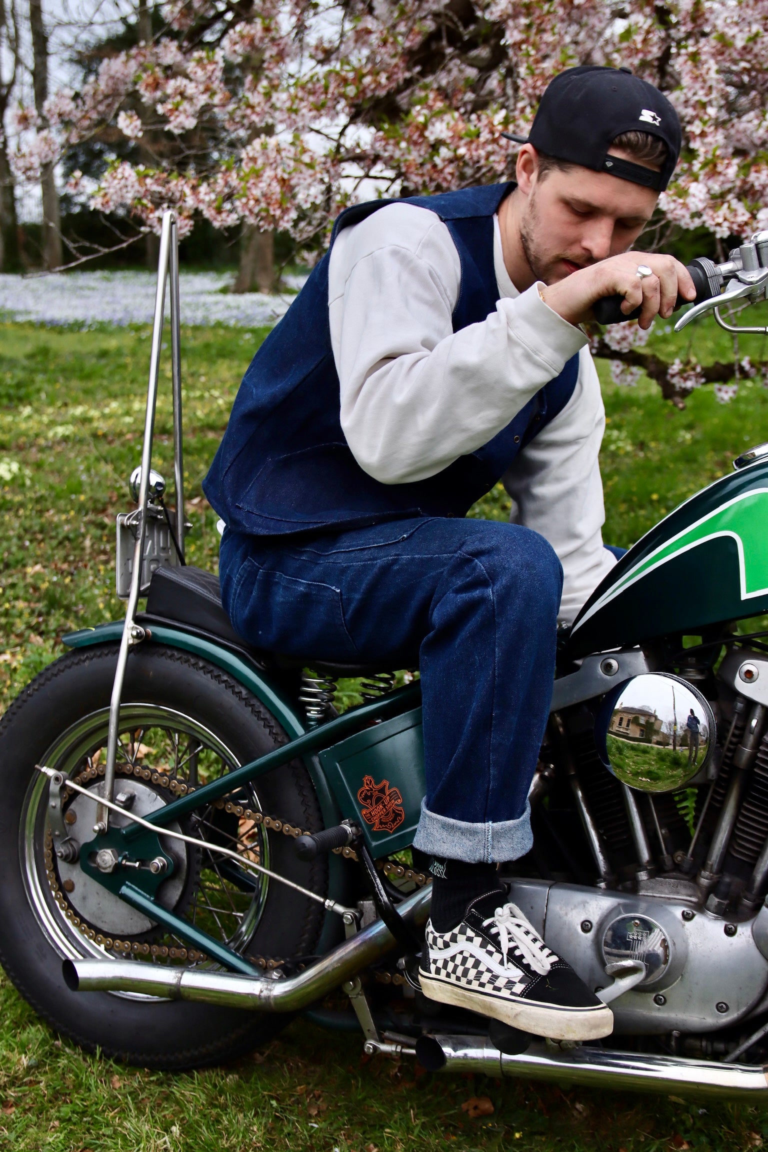 Denim Vest Men's