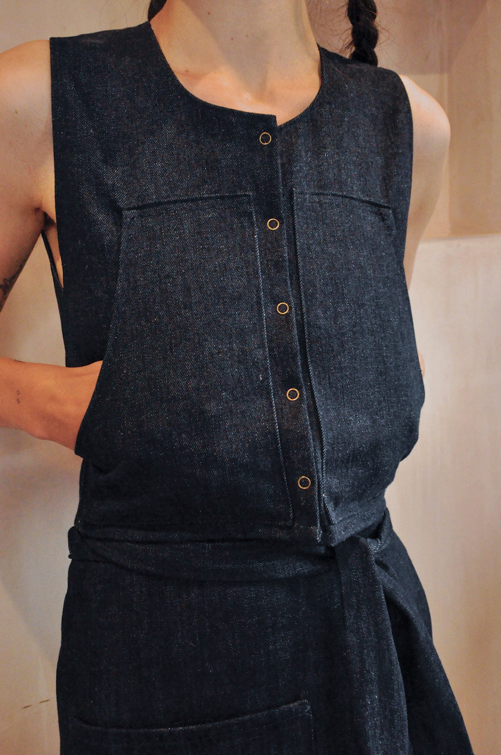 Denim Vest Women's