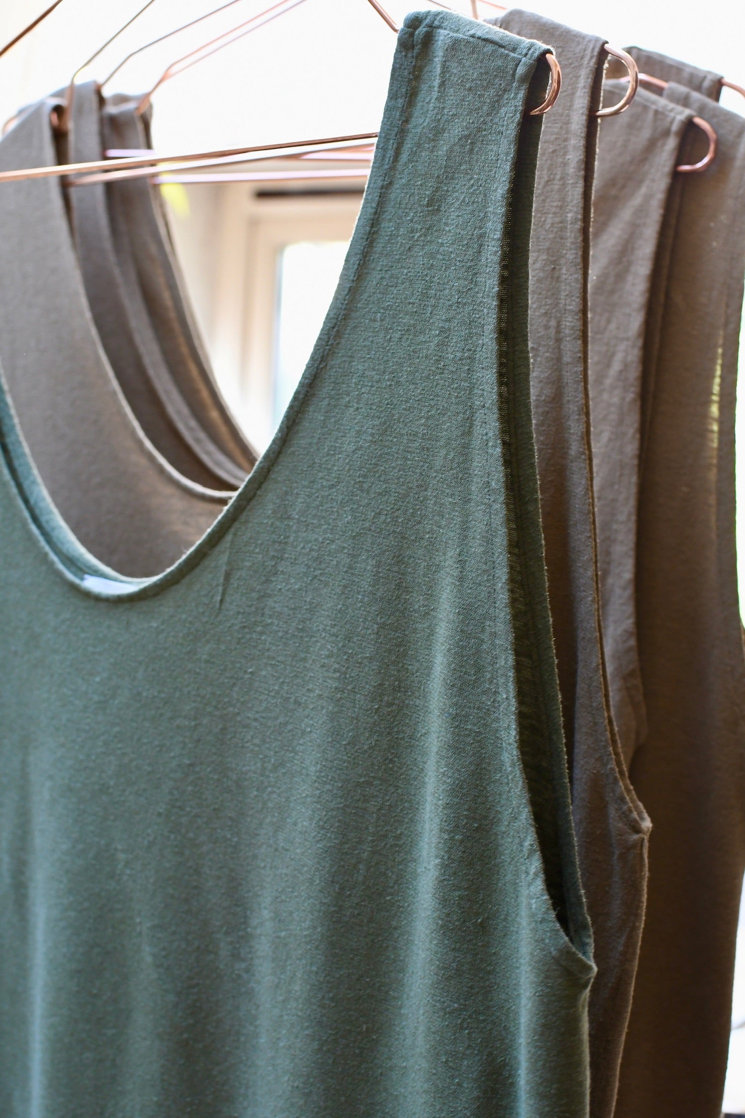 Organic Hemp Jersey Vest