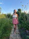 Hemp wide leg trousers