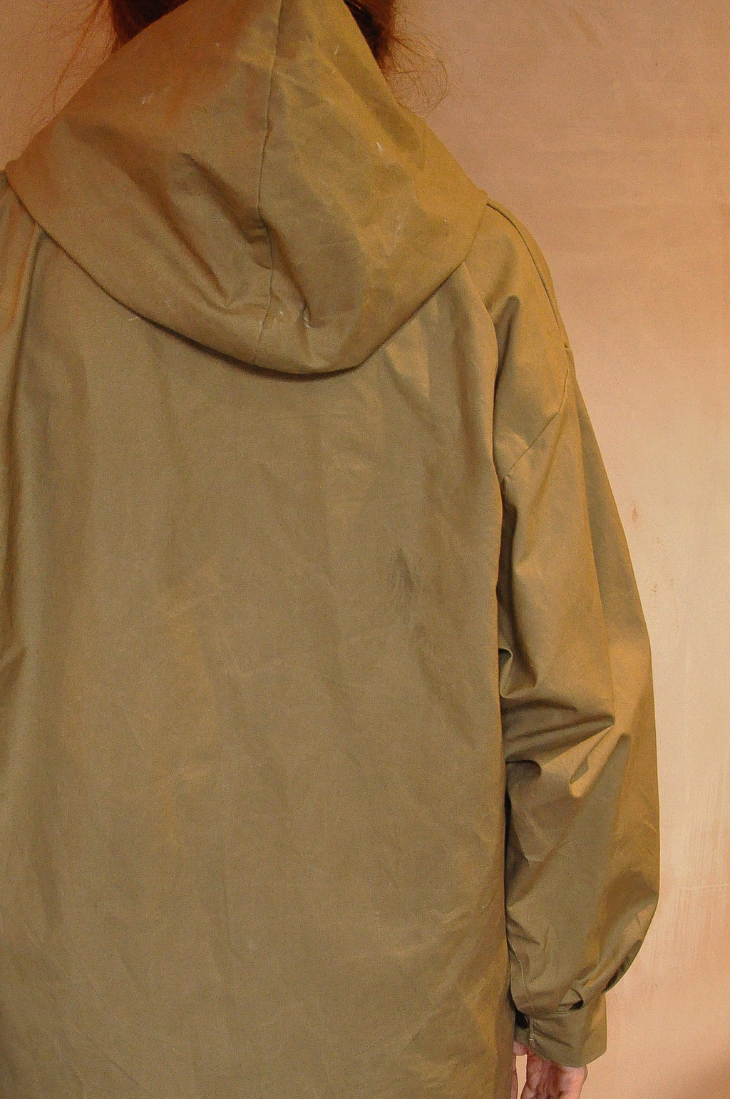 Waxed Cotton Rain Jacket
