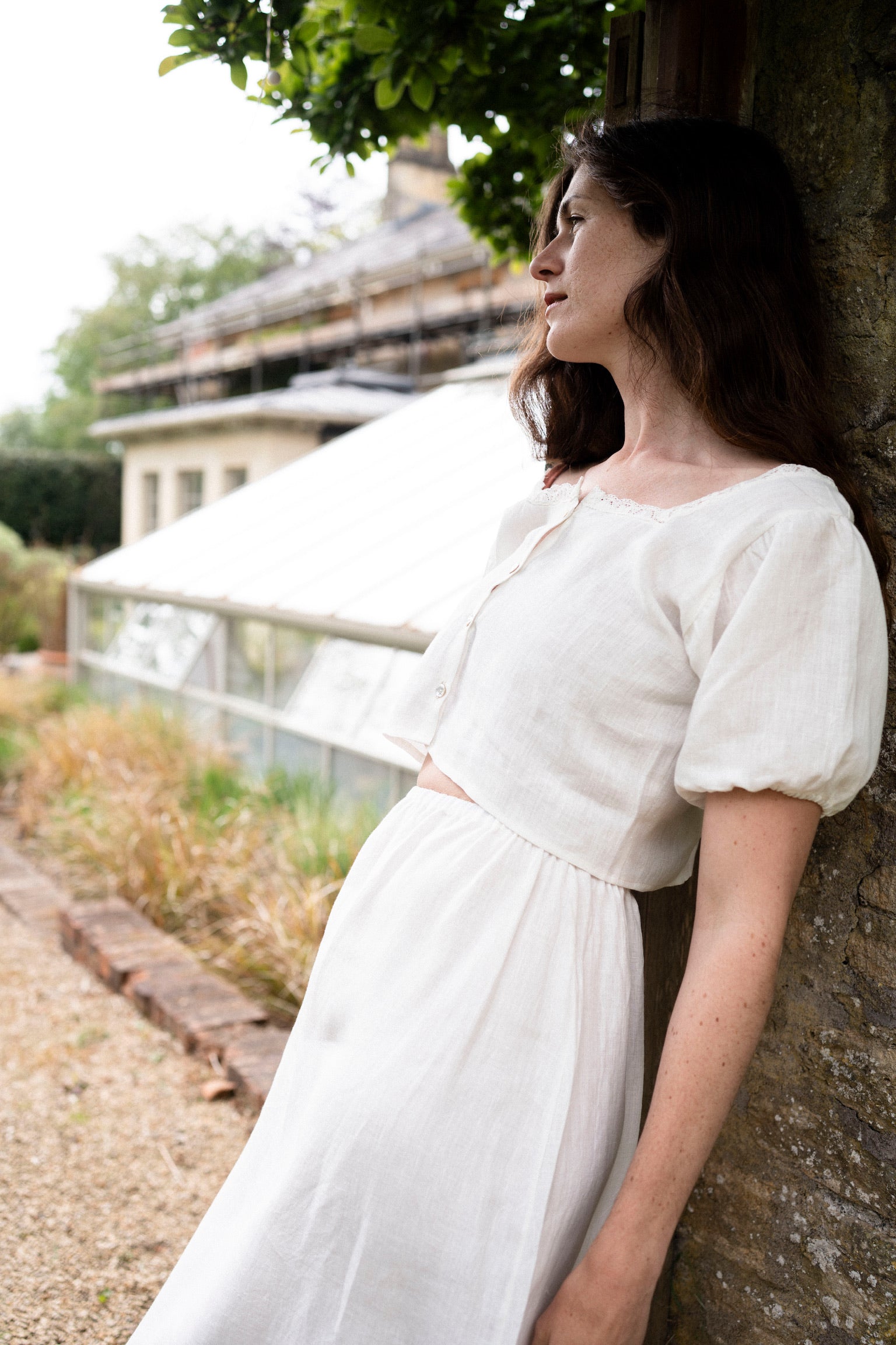 White Lace Blouse