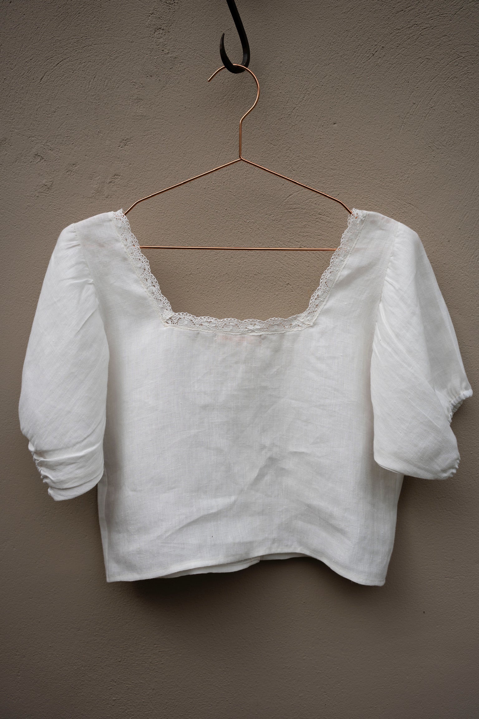 White Lace Blouse