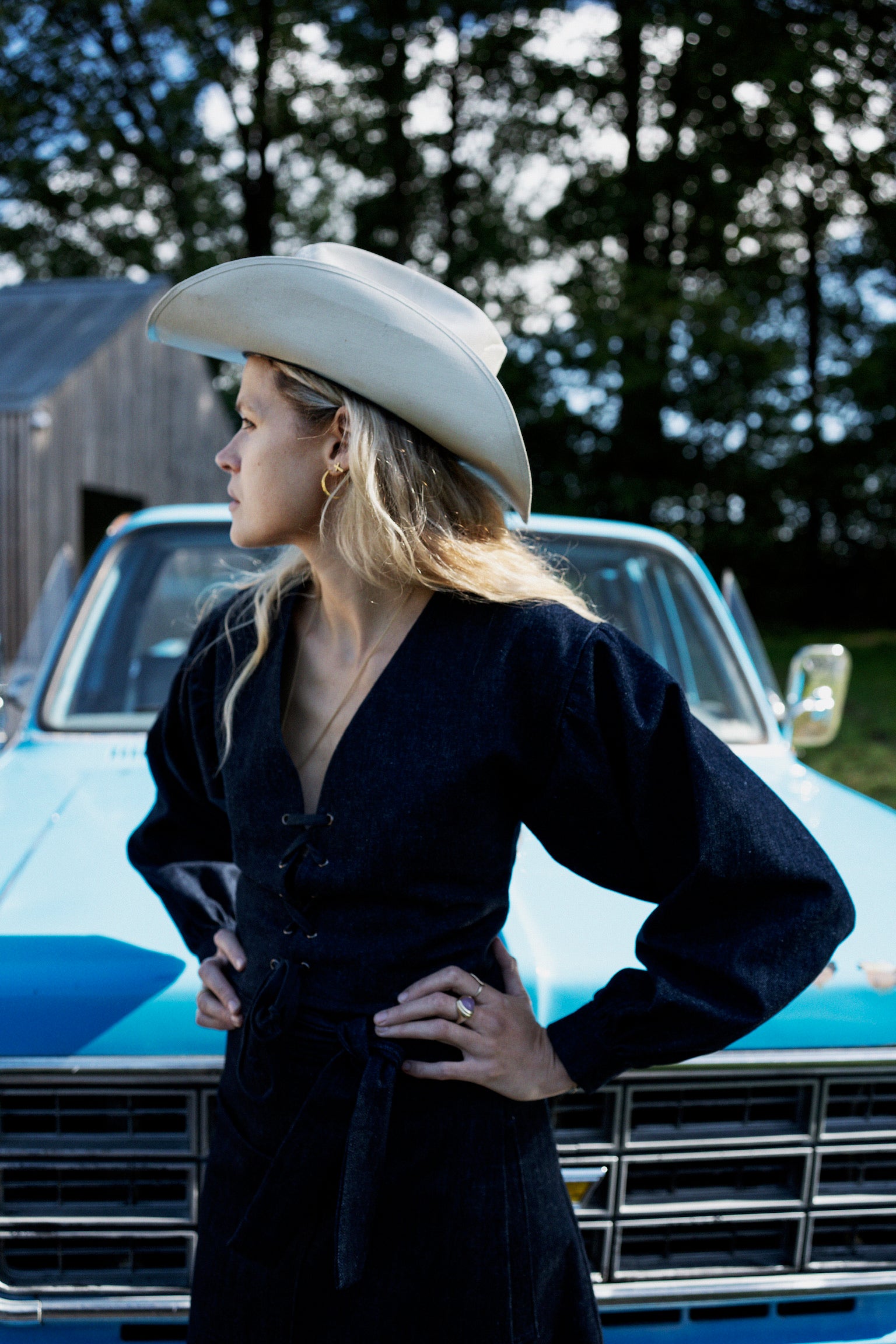 Wild West Shirt in Denim