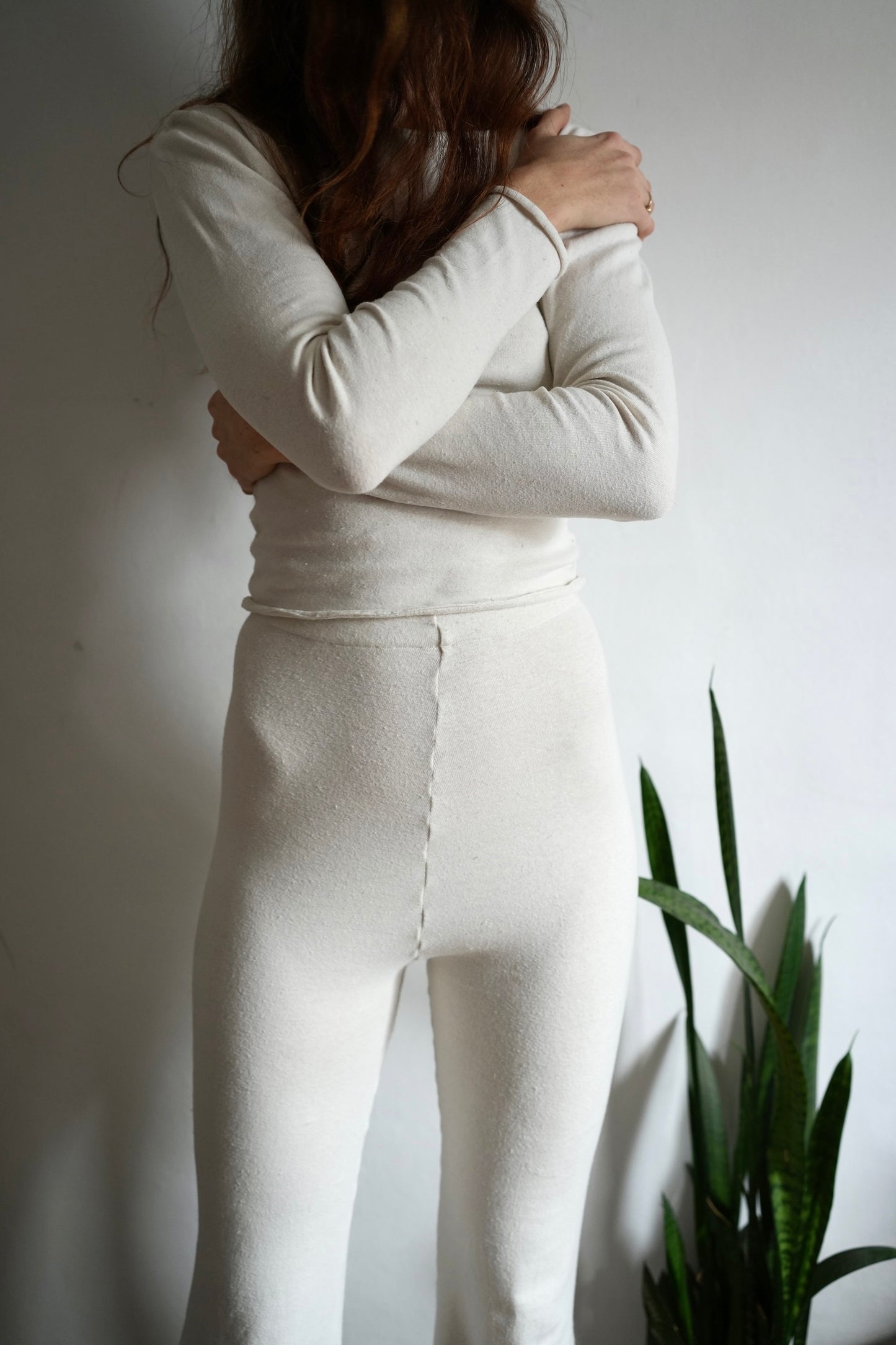 Organic Hemp Stretch Fitted Leggings Pre-order