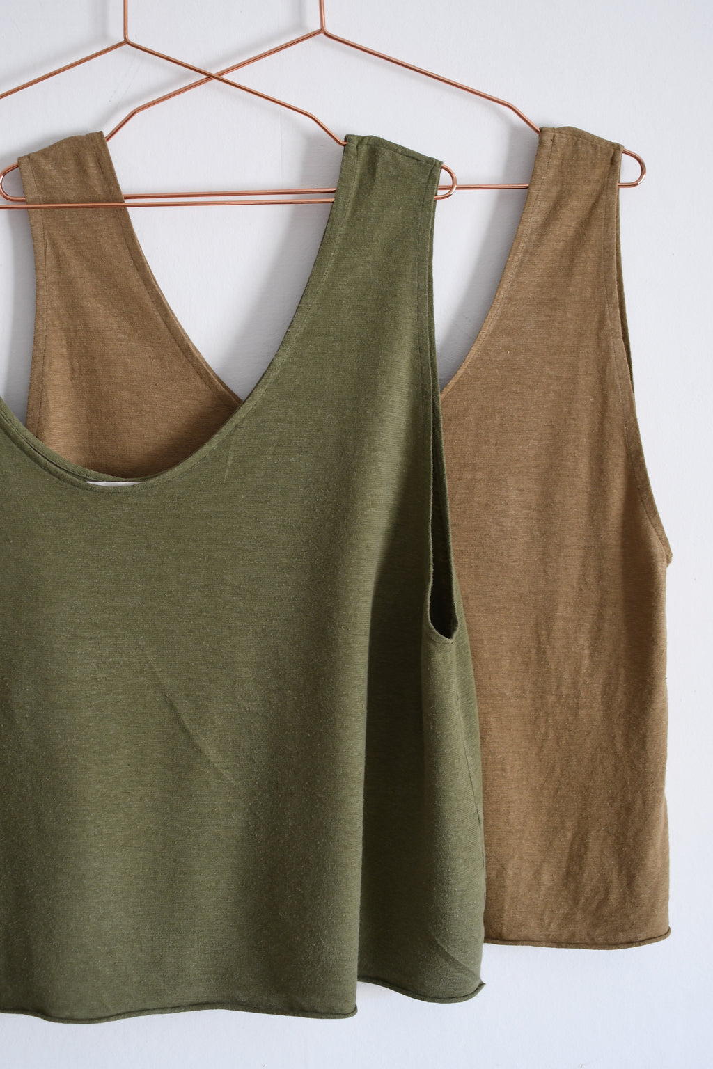 Organic Hemp Jersey Vest *Ready to Ship*