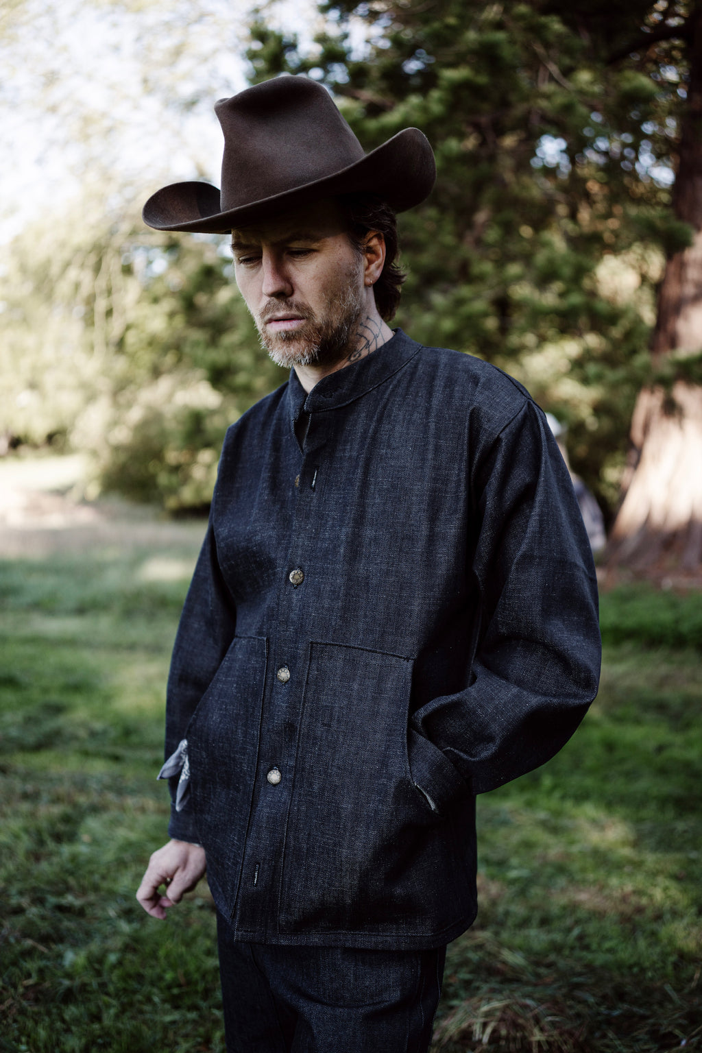 River Blue Denim Shirt Jacket