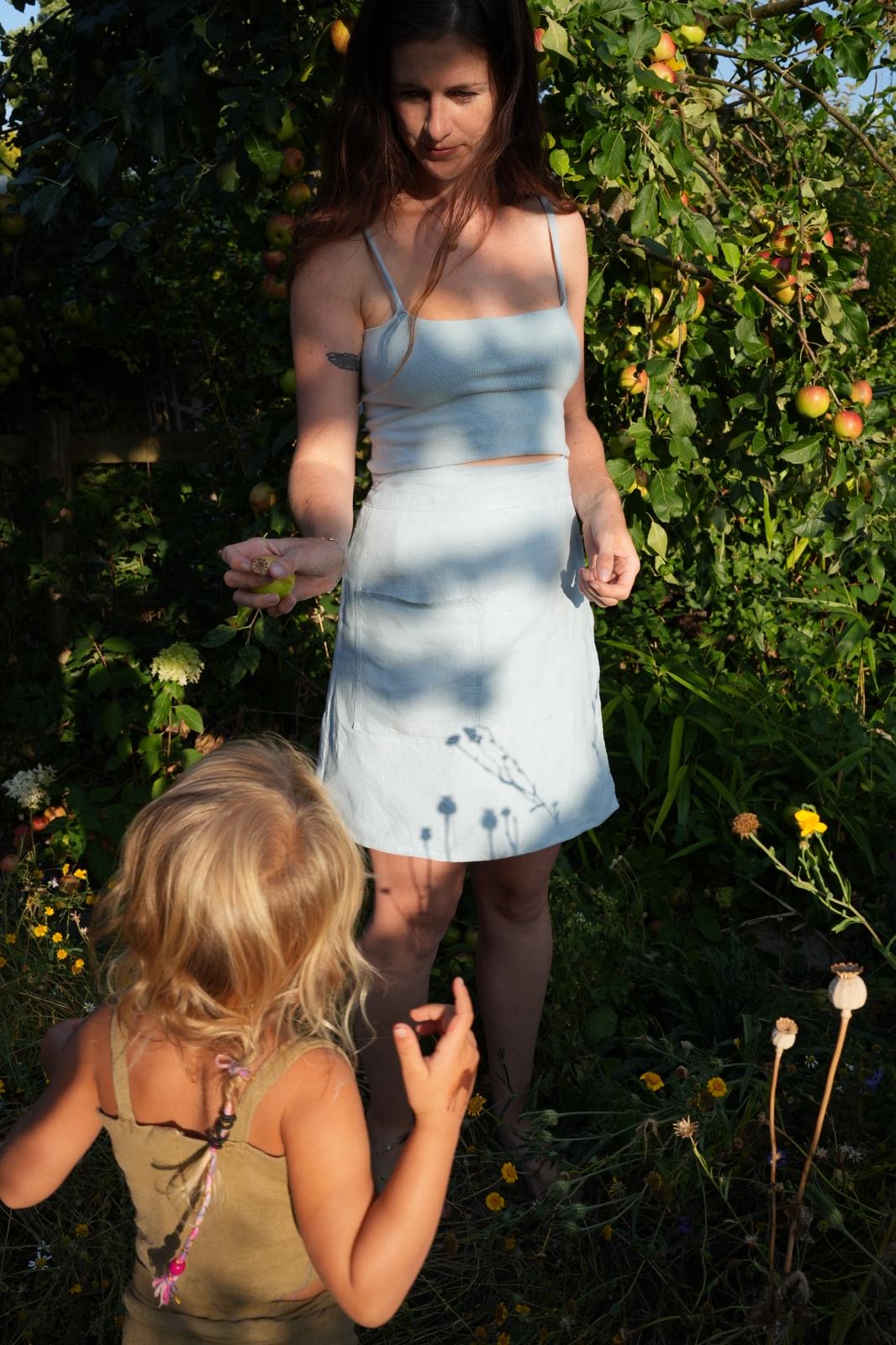 Pocket skirt mini