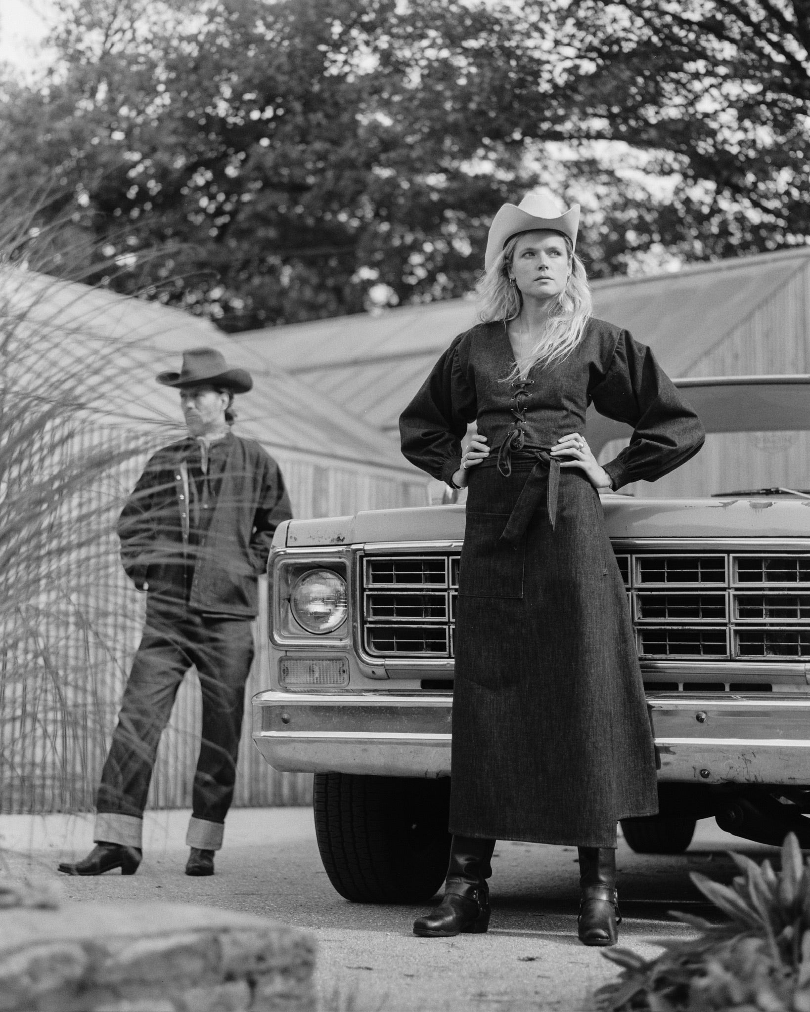 Wild West Shirt in Denim