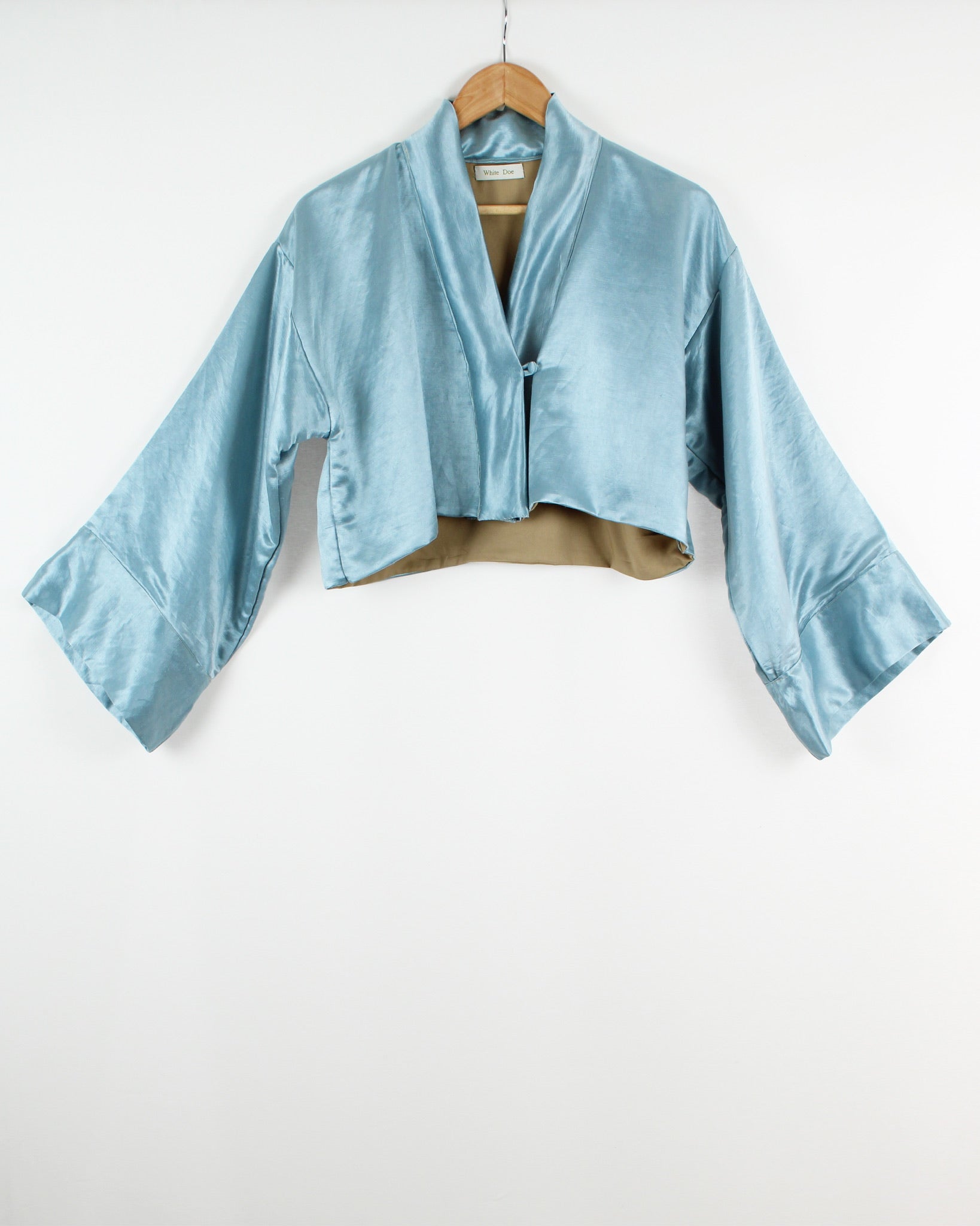 Satin Hemp/Silk Bolero