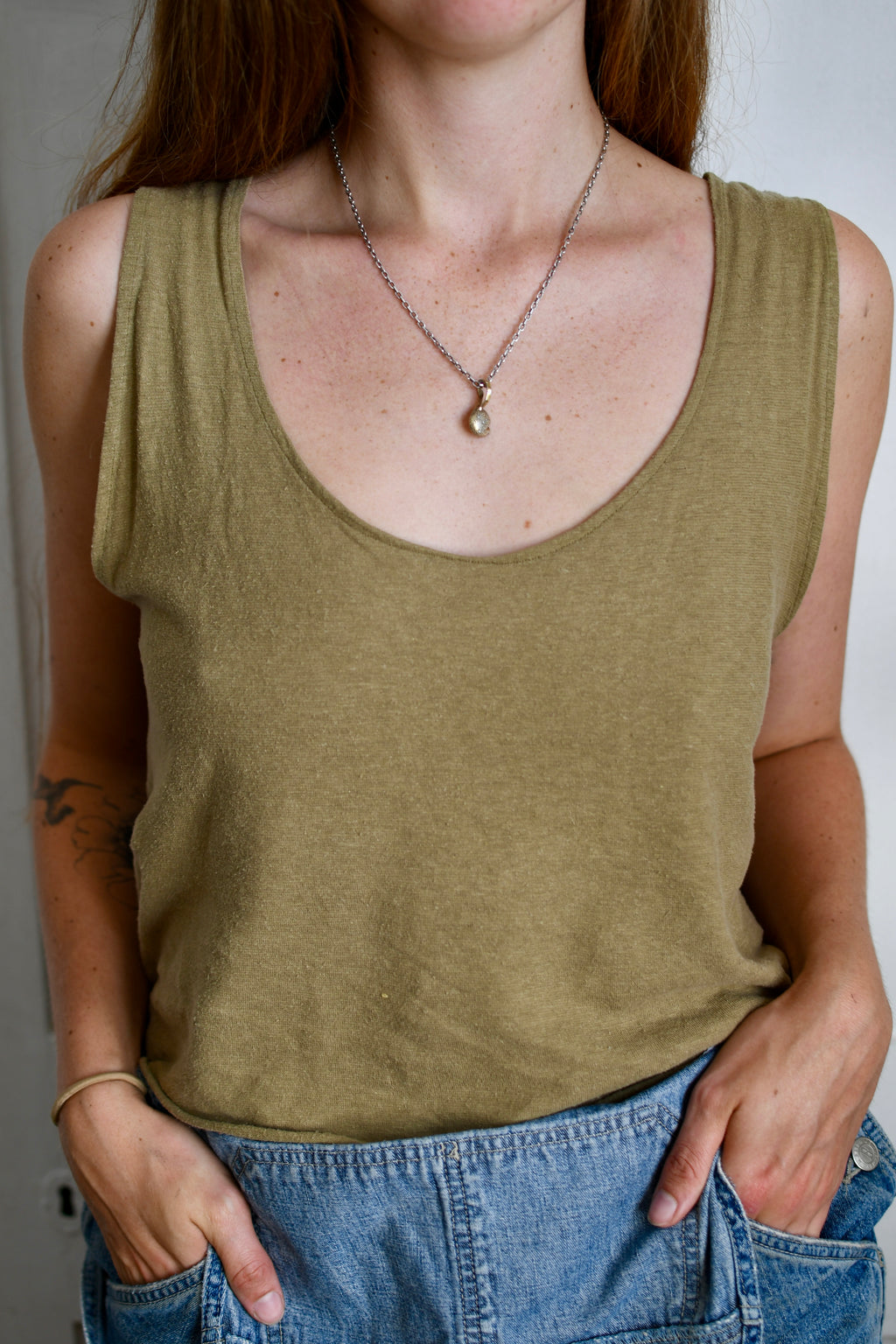 Organic Hemp Jersey Vest *Ready to Ship*