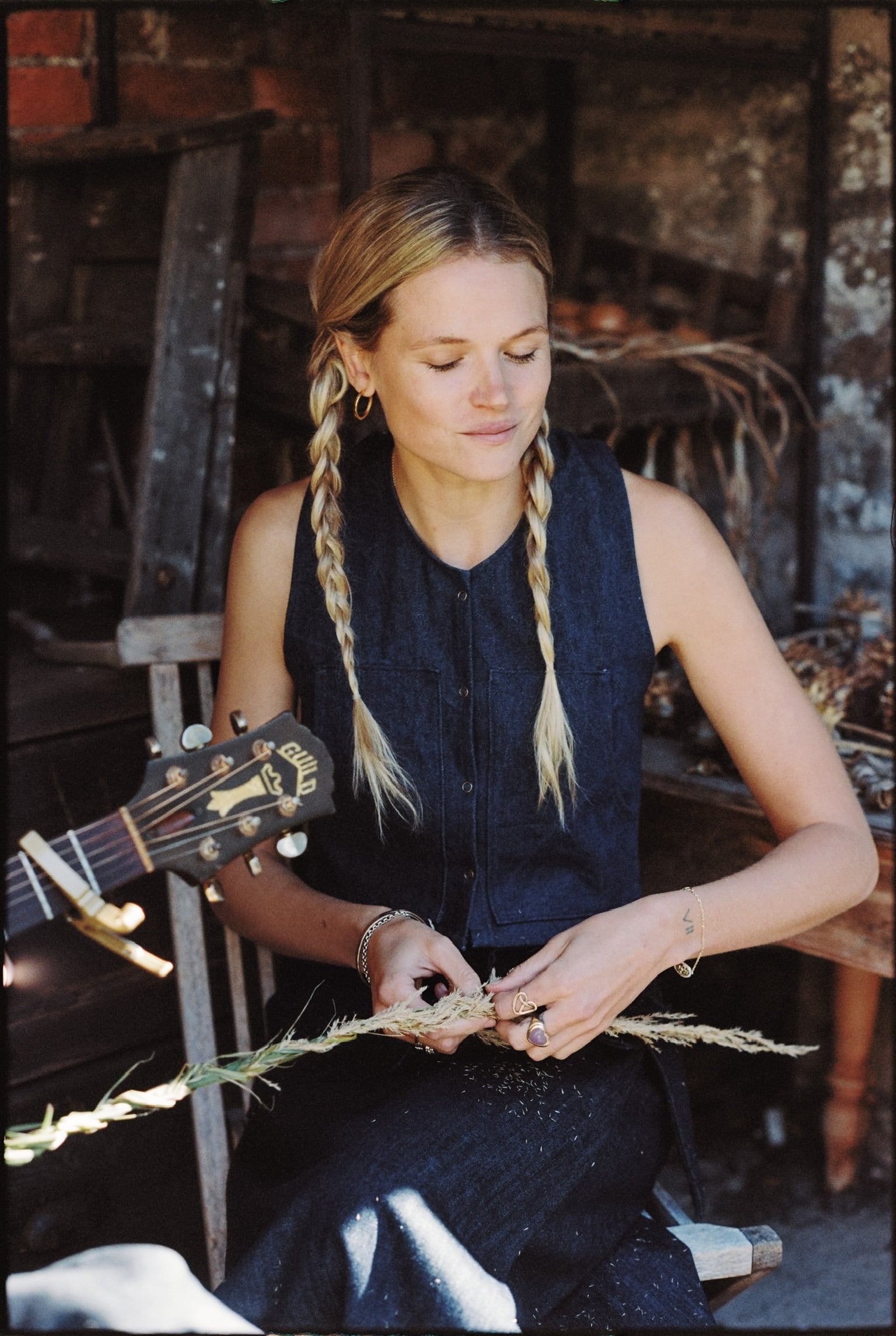 Denim Vest Women's