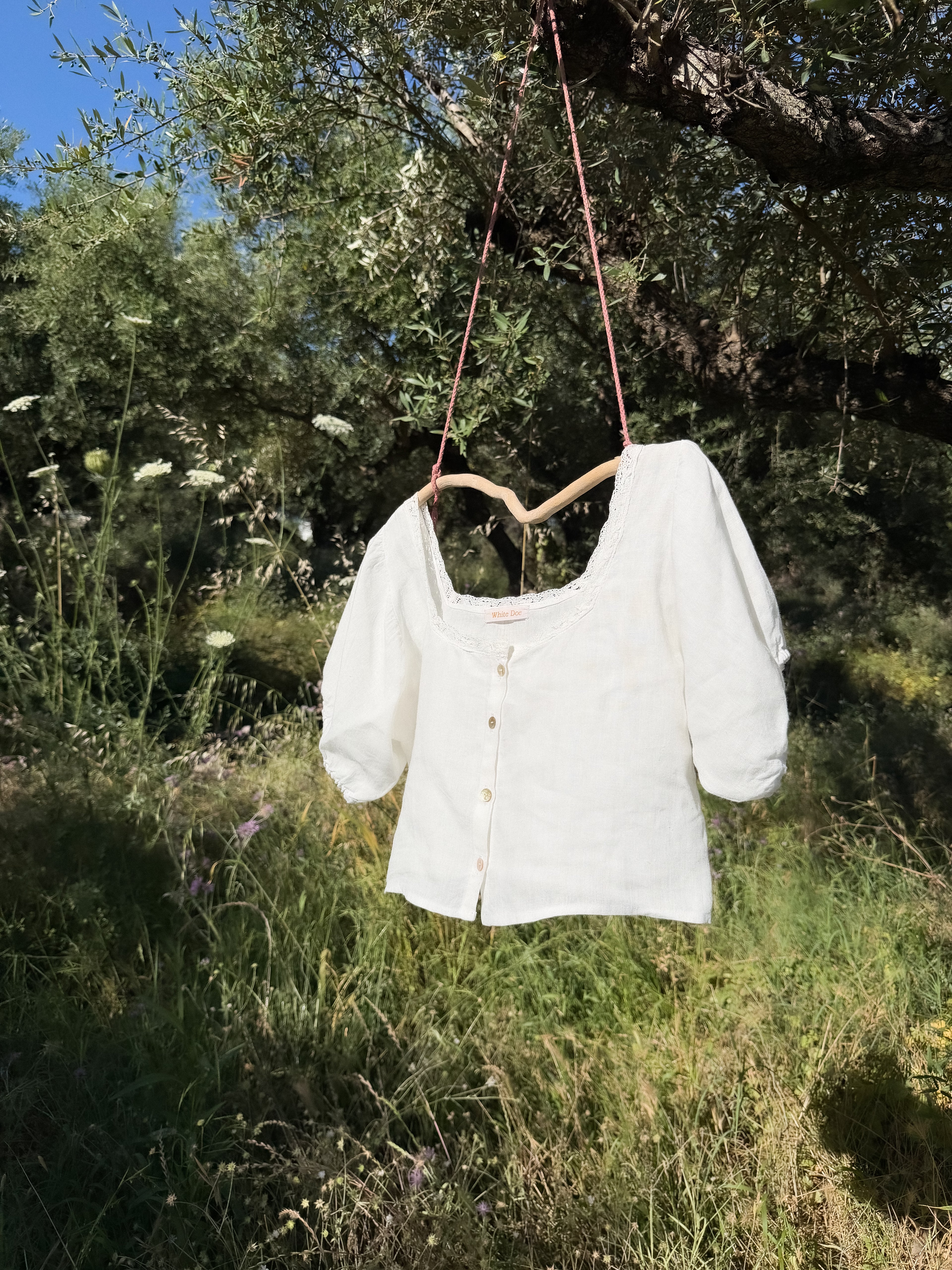 White Lace Blouse