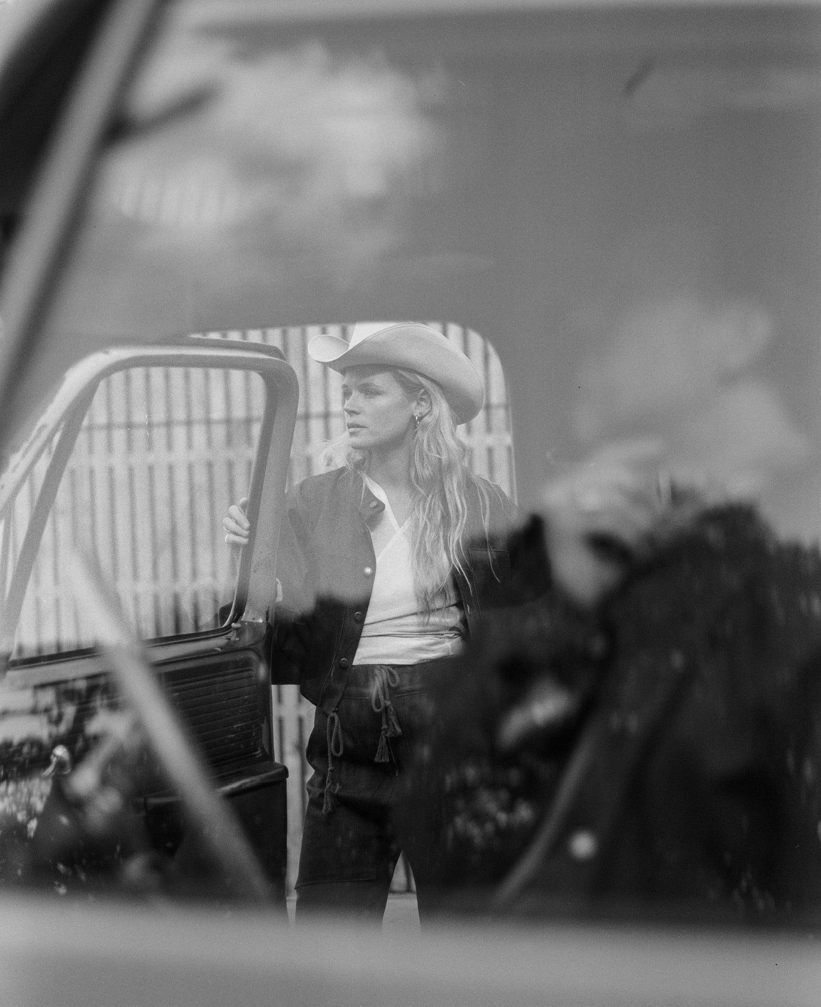 Stillwater Rebel Denim Bomber Jacket