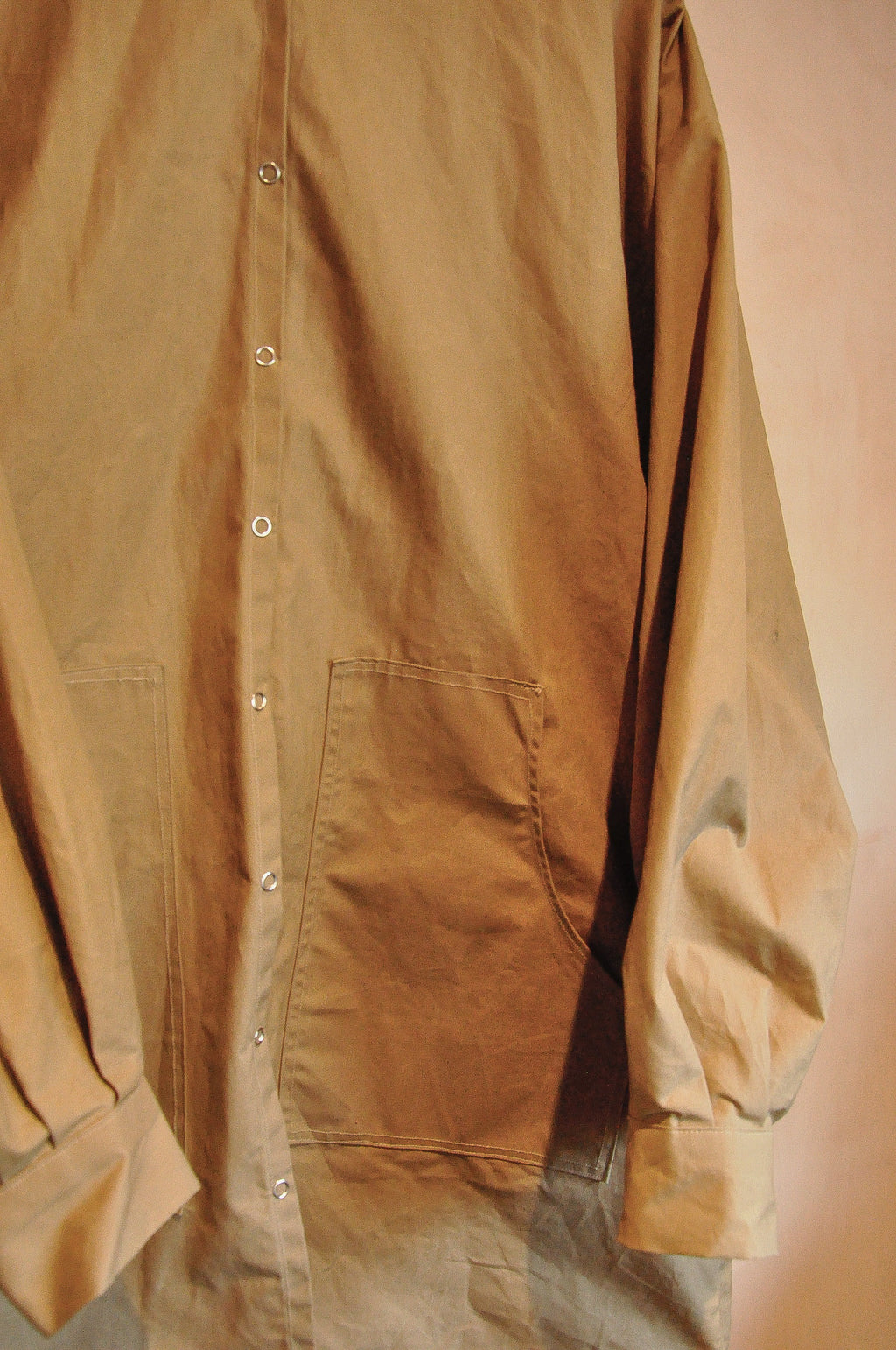 Waxed Cotton Rain Jacket