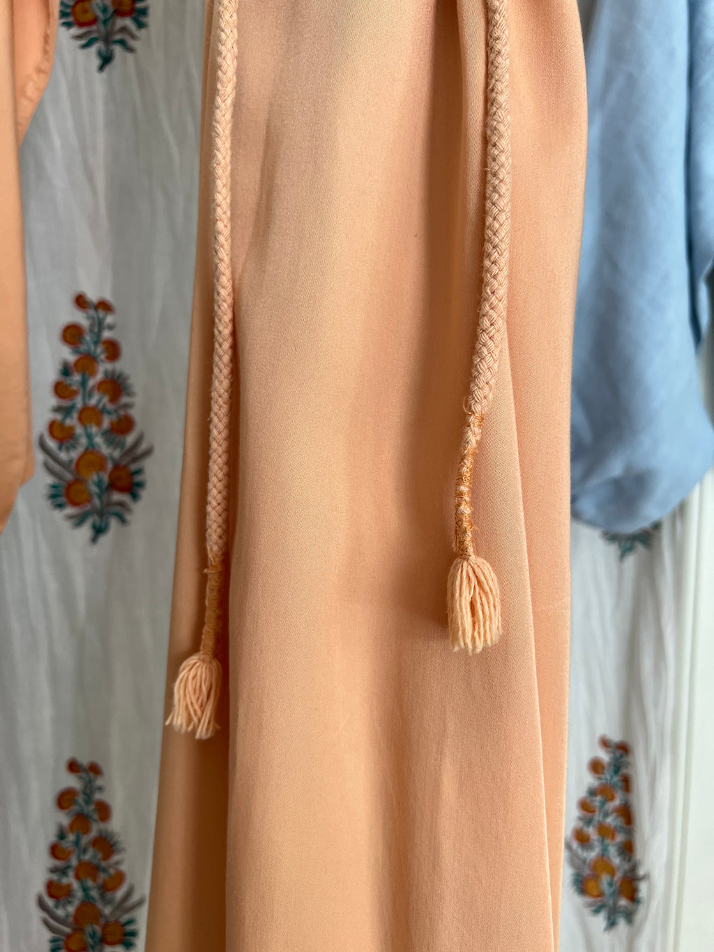 Bamboo Silk Wrap Dress (midi) *Ready to Ship*