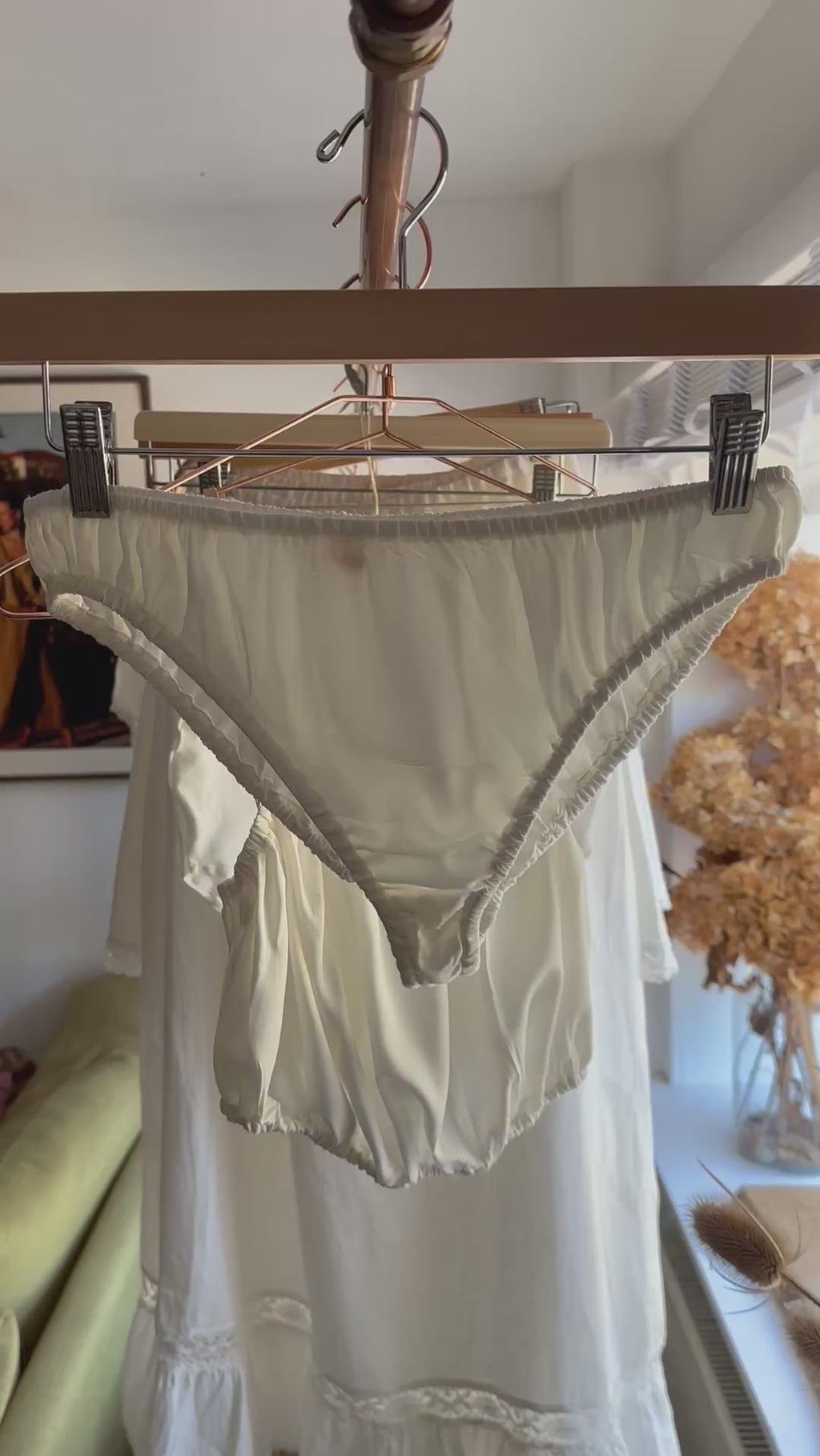 Brair bamboo silk knickers