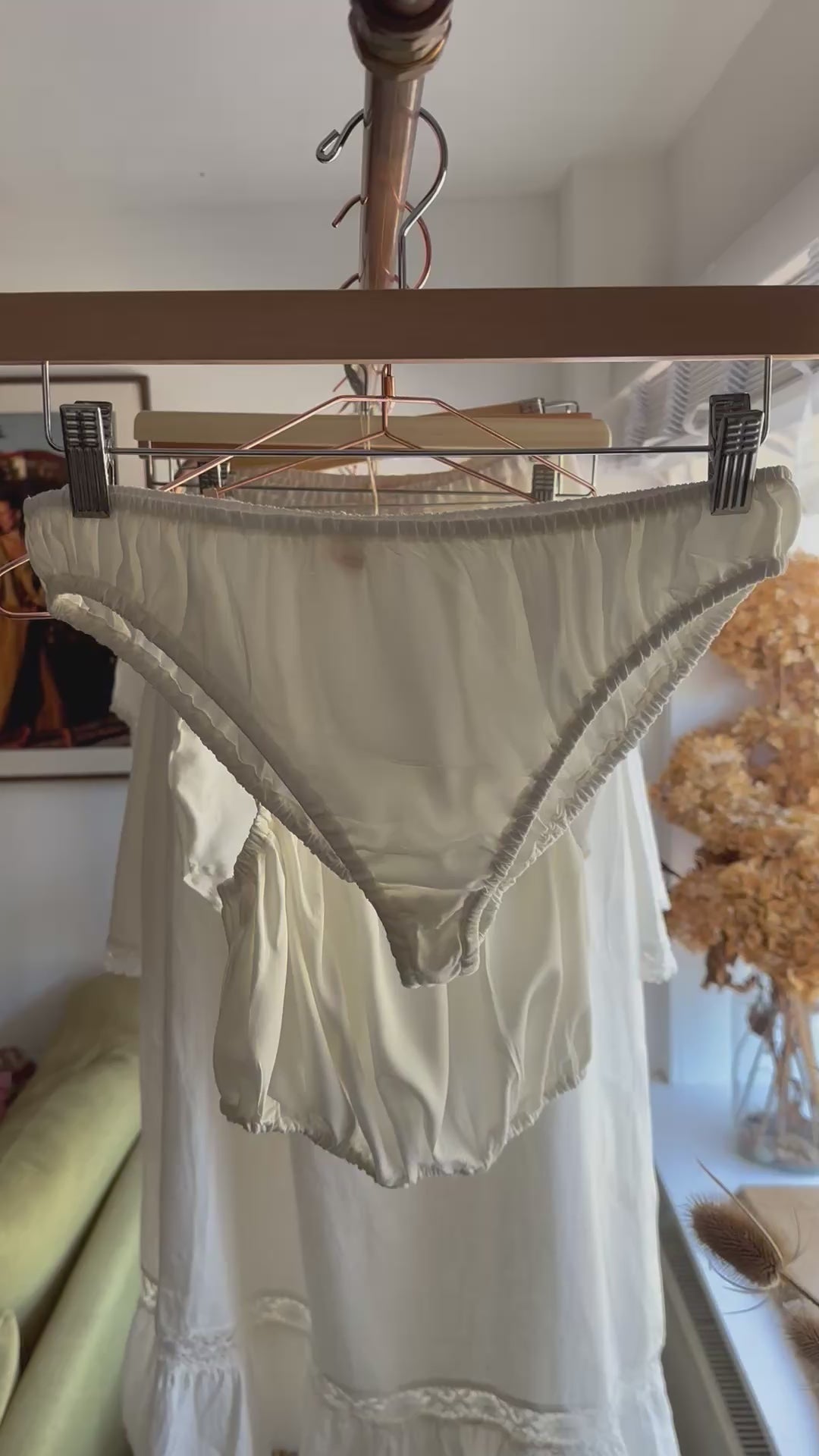 Brair bamboo silk knickers