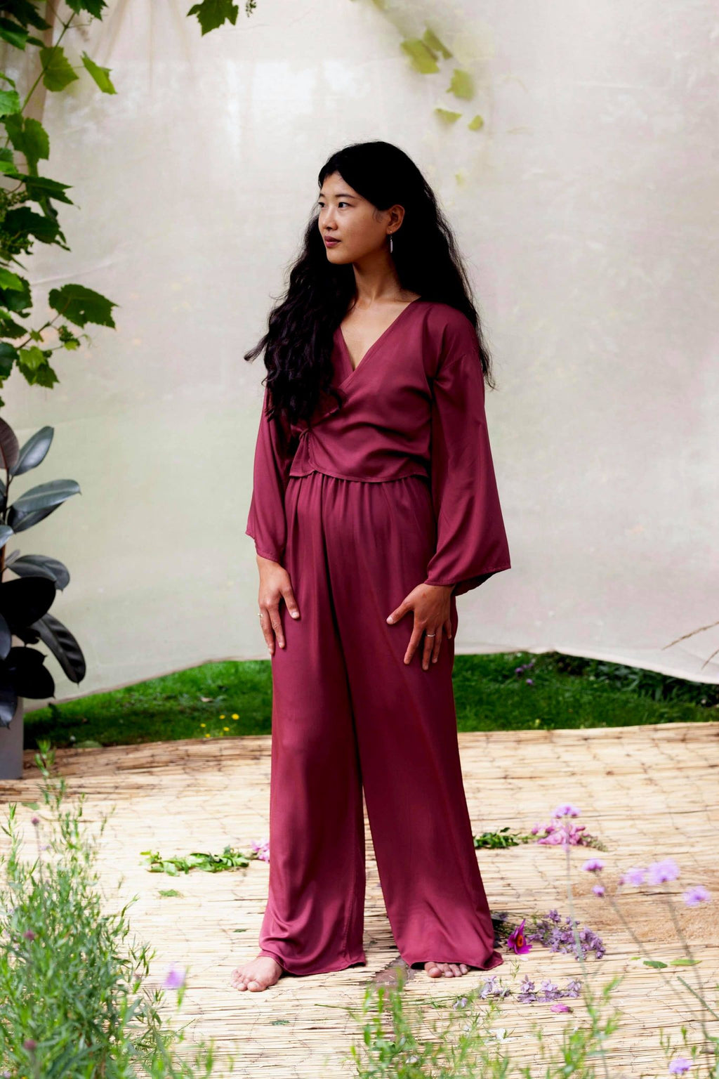 Bamboo Silk Trousers