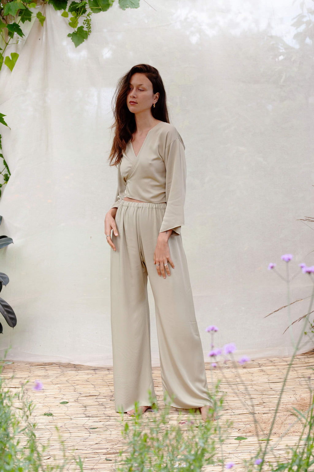Bamboo Silk Trousers