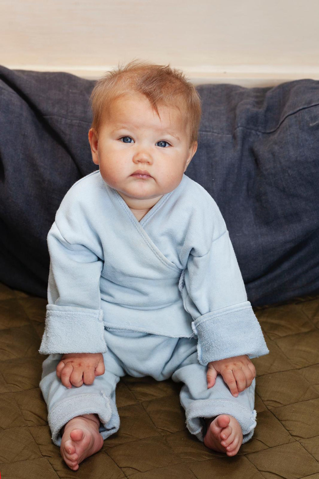 Mini Kimono Fleece Set