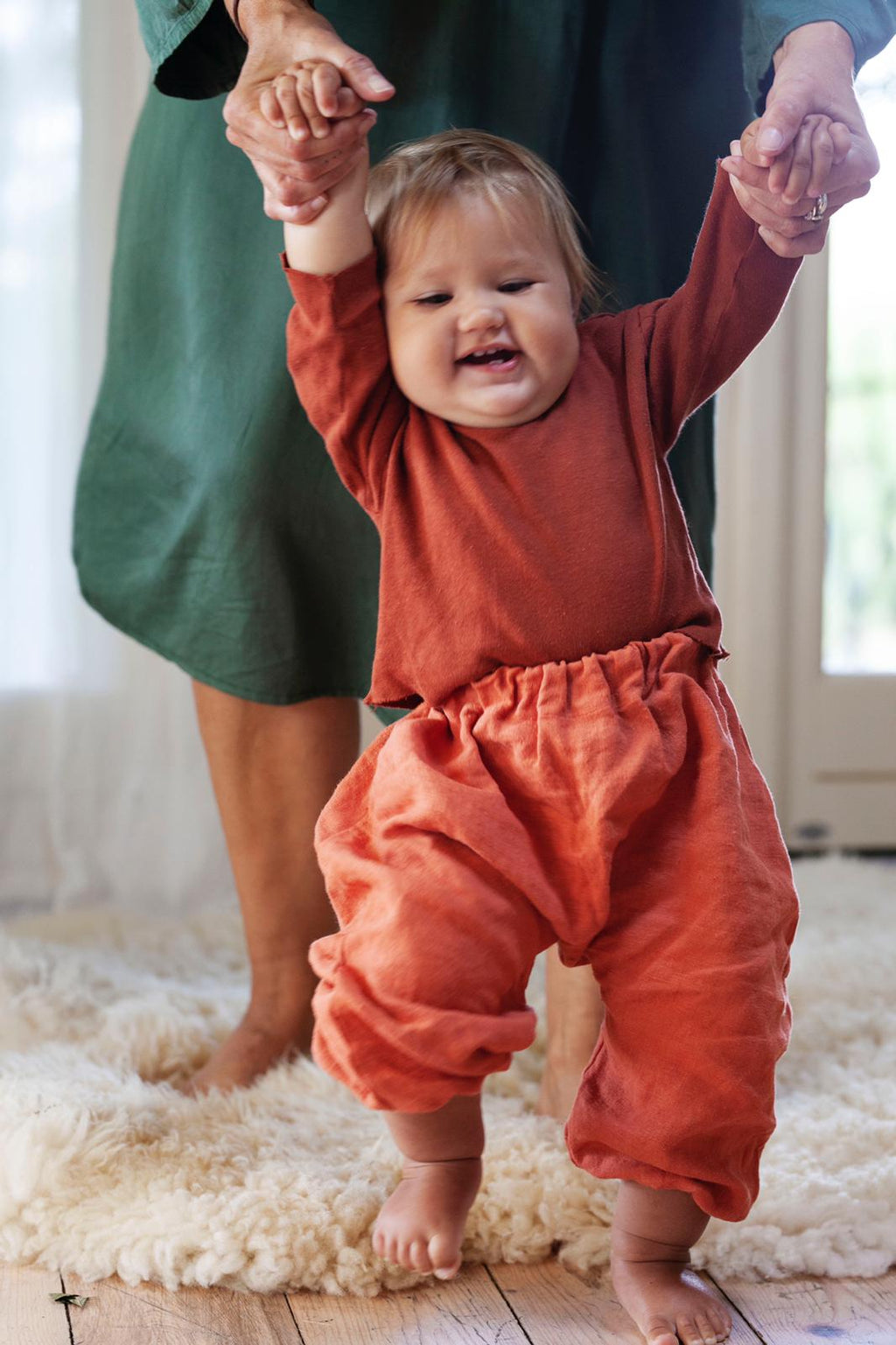 Mini Hemp Harem Trousers