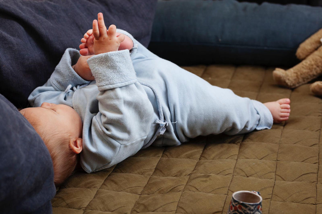 Mini Kimono Fleece Set