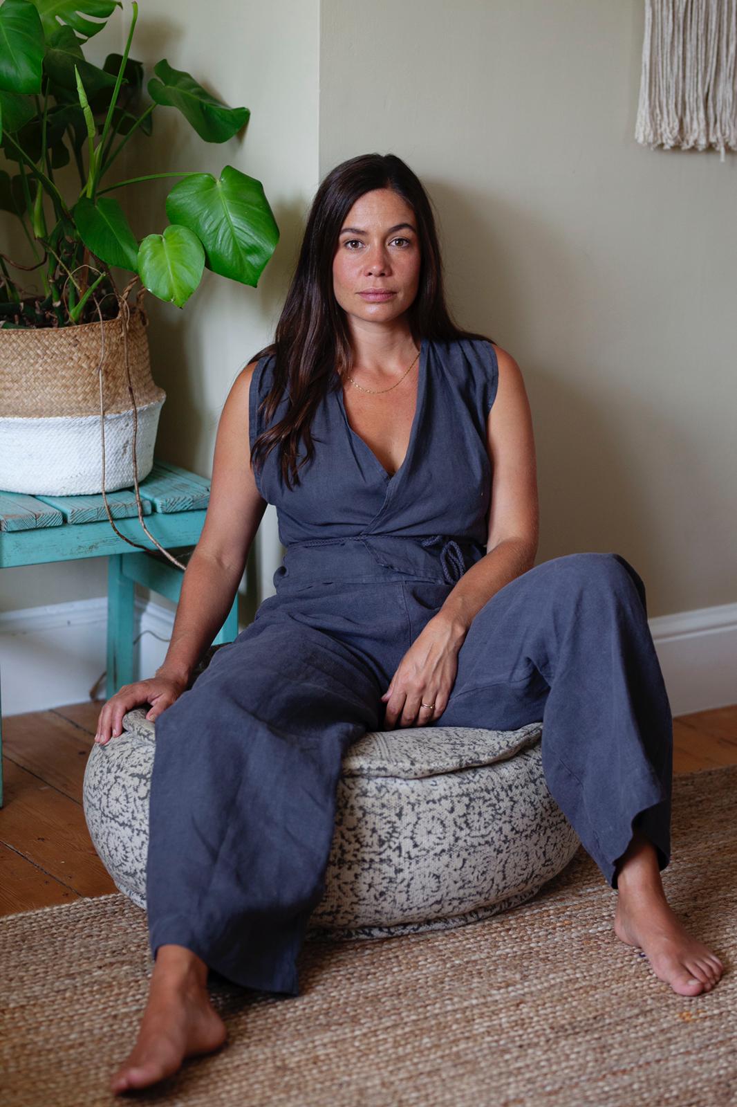 Hemp Straight Leg Trousers